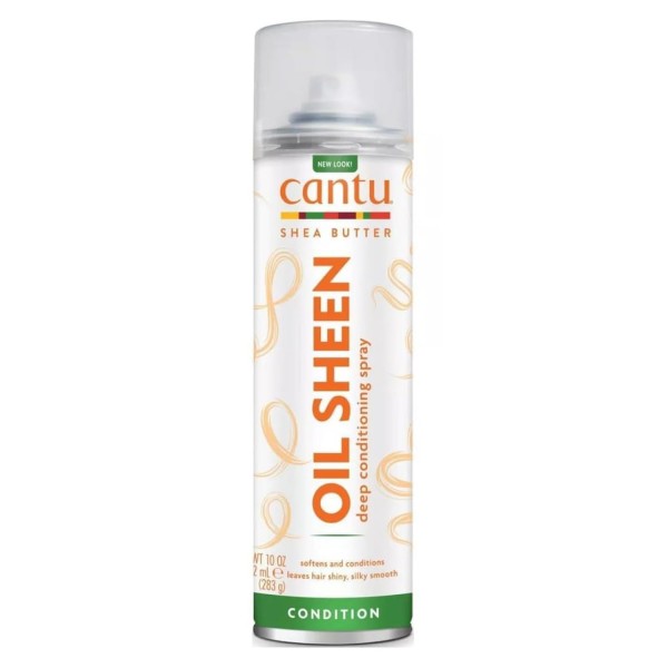 Spray luciu de par cu unt shea,Cantu,283g